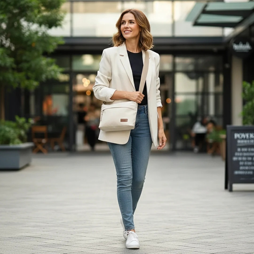 Carlyn™ Multi-Pocket Crossbody Bag