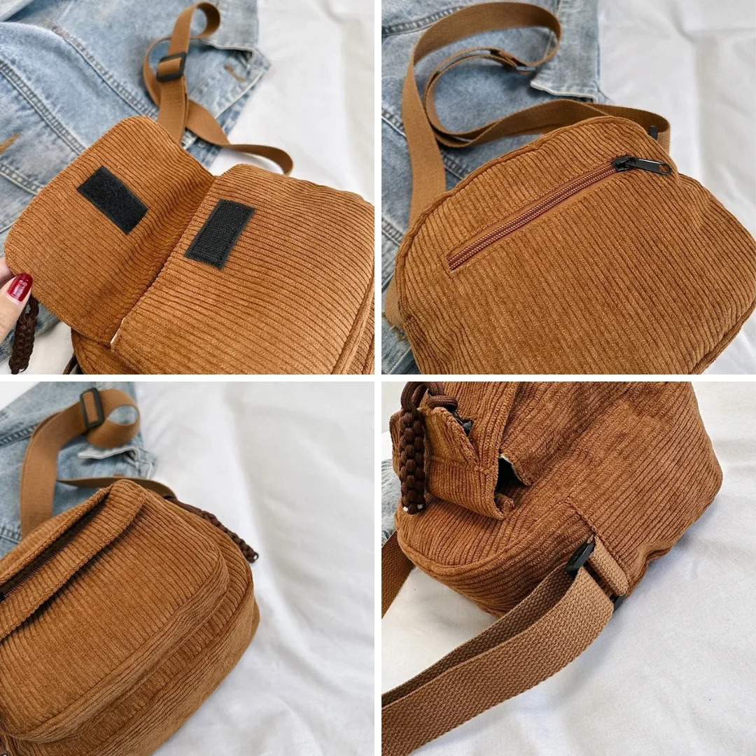 Amira™ Corduroy Crossbody Bag
