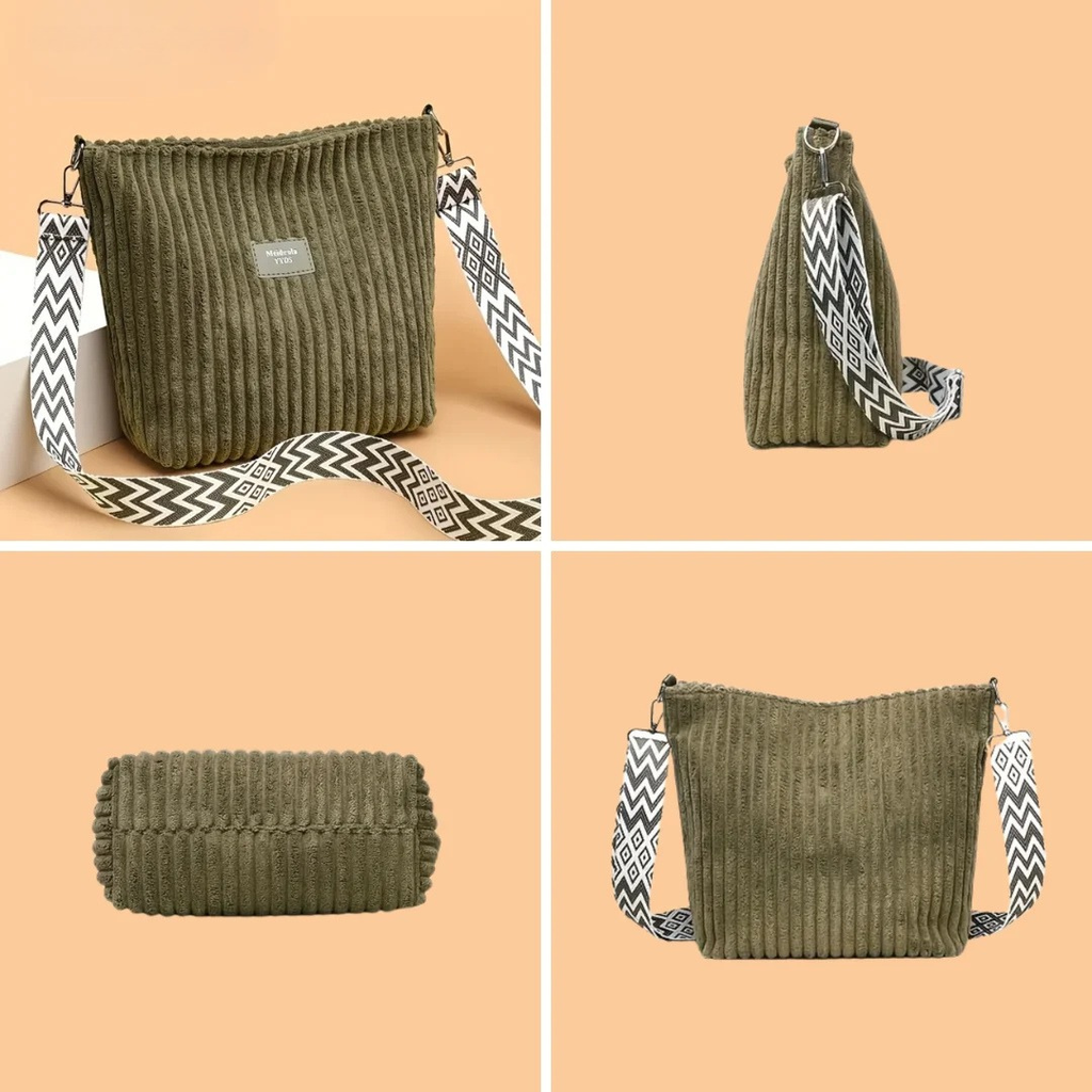 April™ Corduroy Crossbody Bag