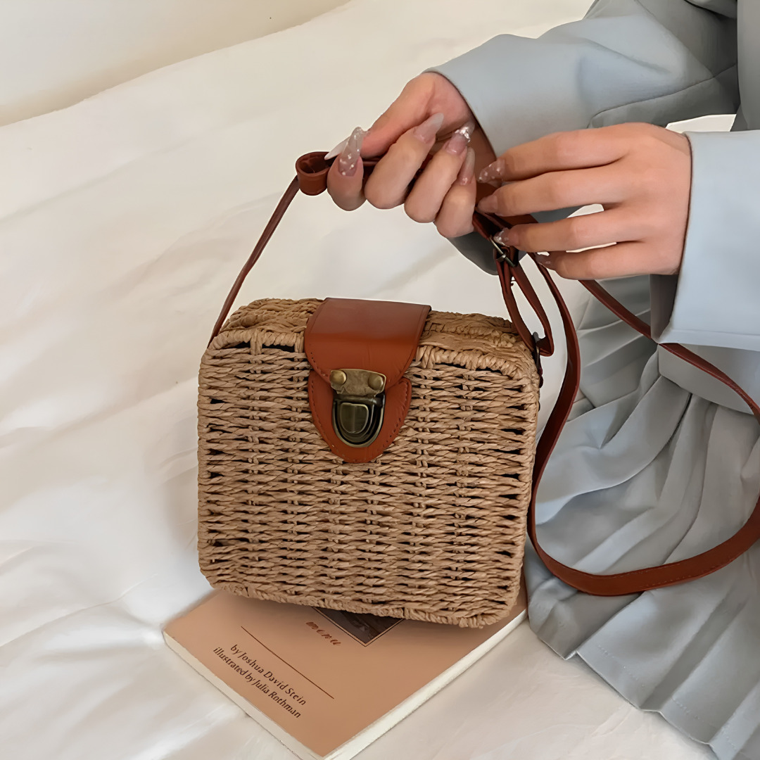 Hazzel™ Woven Crossbody Bag