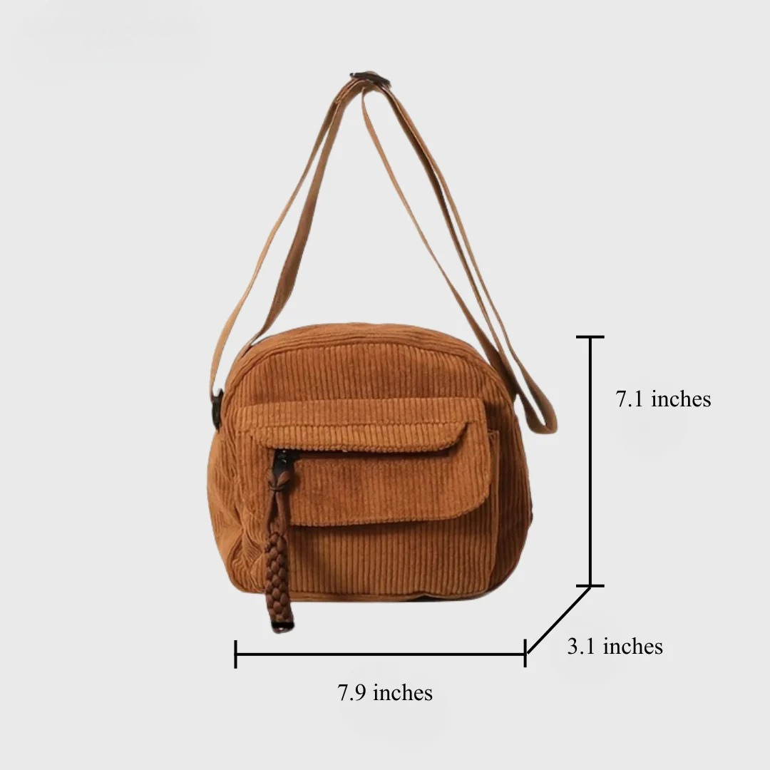 Amira™ Corduroy Crossbody Bag