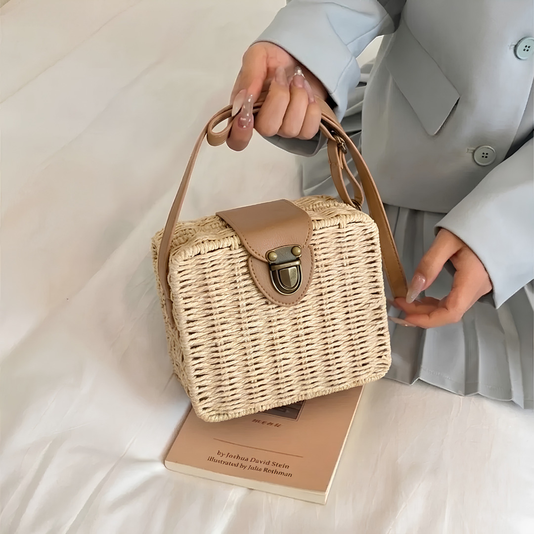 Hazzel™ Woven Crossbody Bag