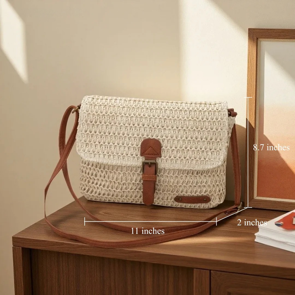 Emily™ Woven Crossbody Bag