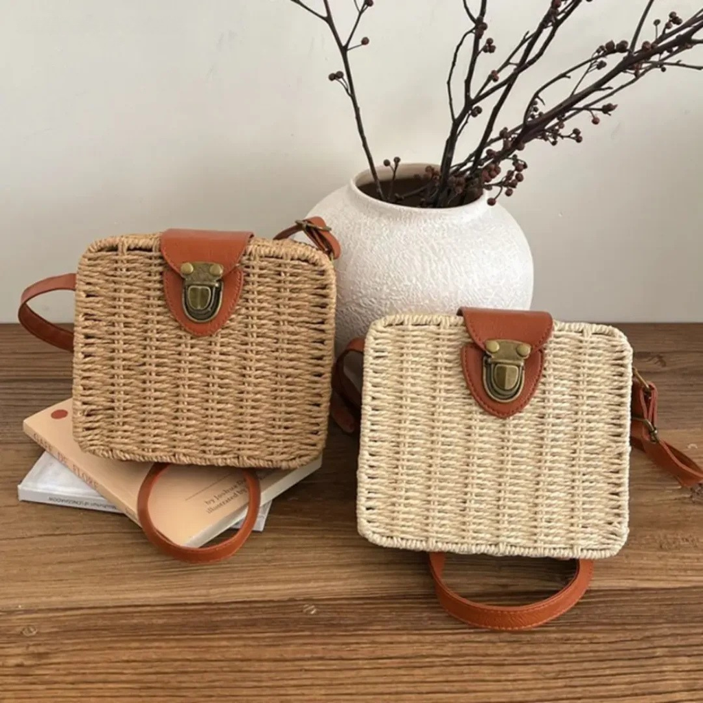 Hazzel™ Woven Crossbody Bag