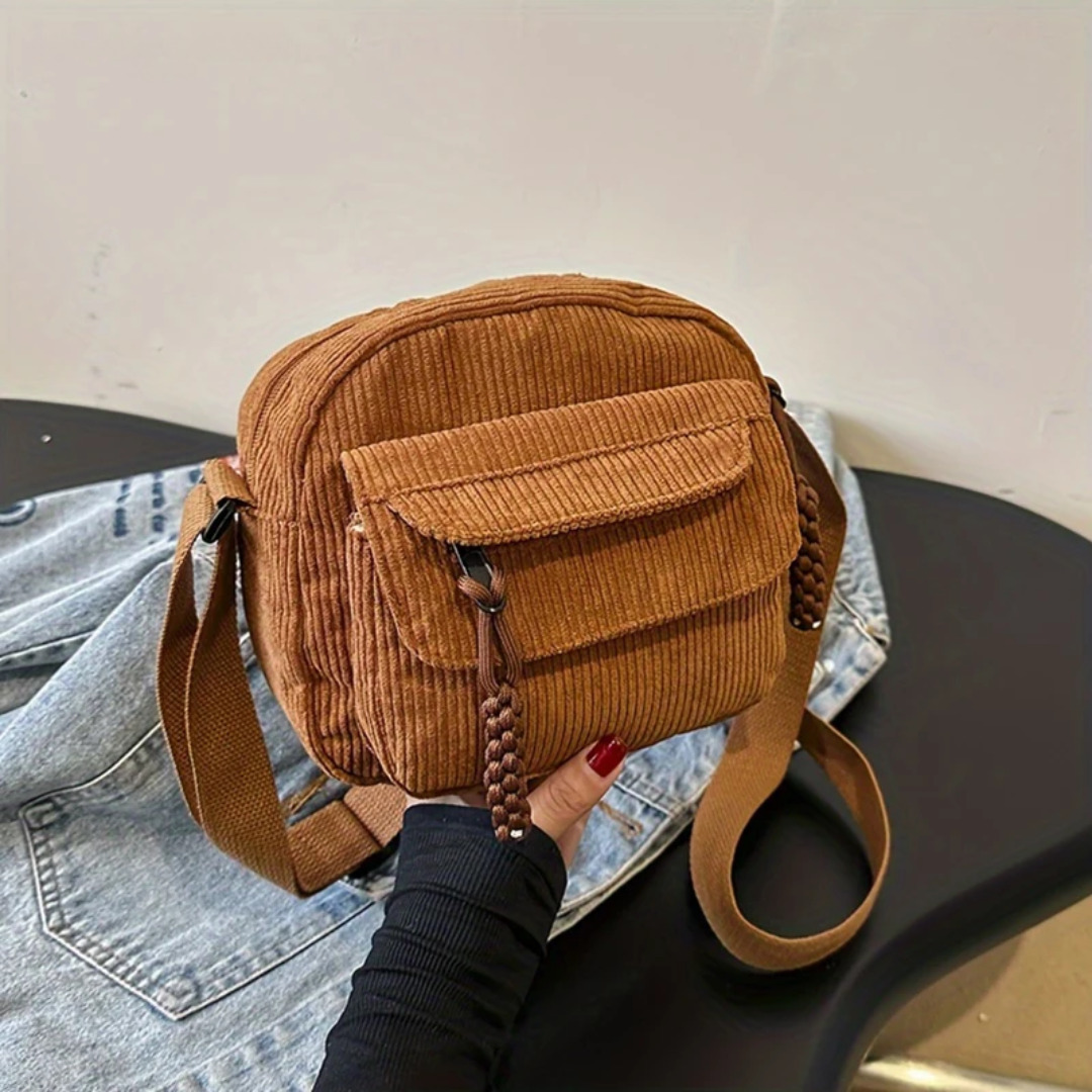 Amira™ Corduroy Crossbody Bag