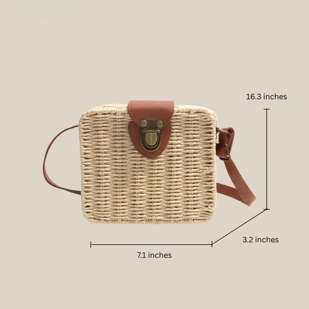Hazzel™ Woven Crossbody Bag