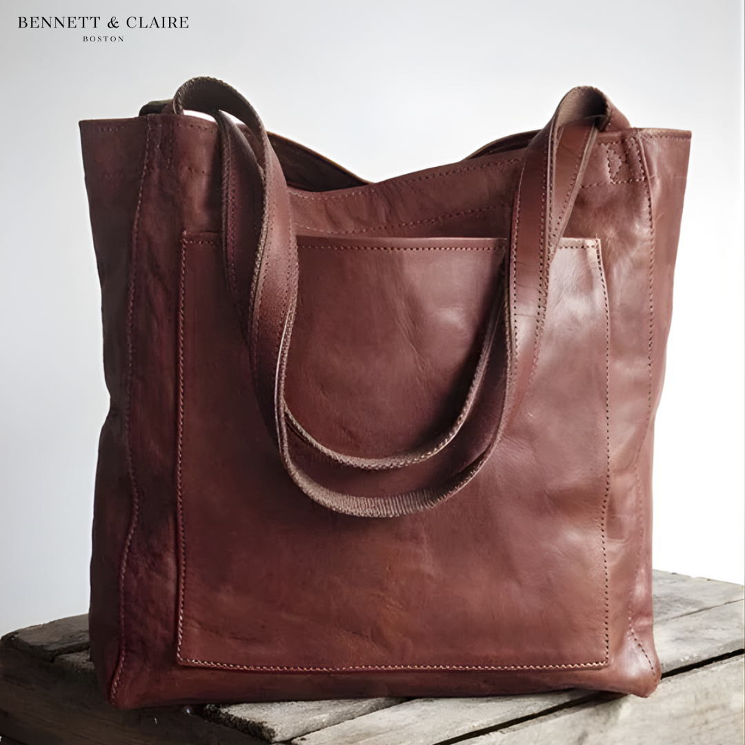 Donna™ Leather Tote Bag