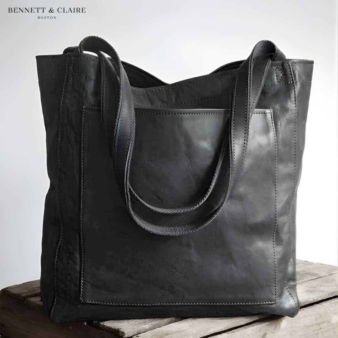 Donna™ Leather Tote Bag