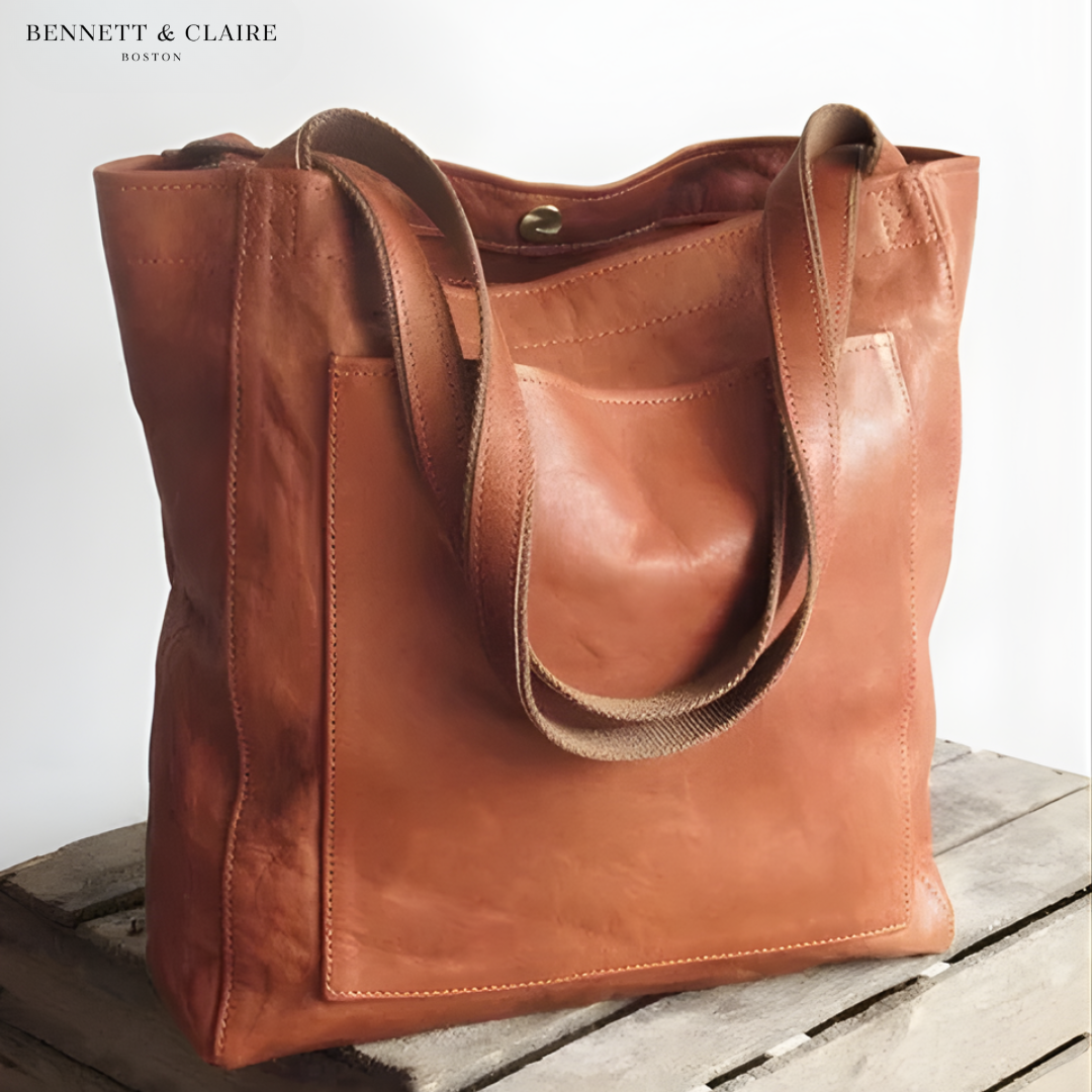 Donna™ Leather Tote Bag