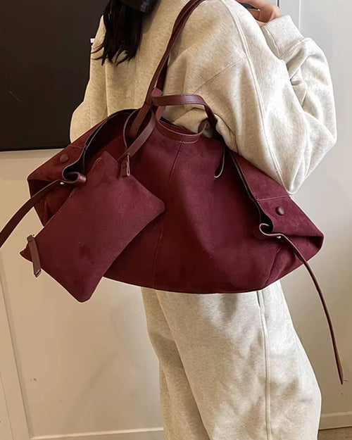 Adriana Suède Tote Tas
