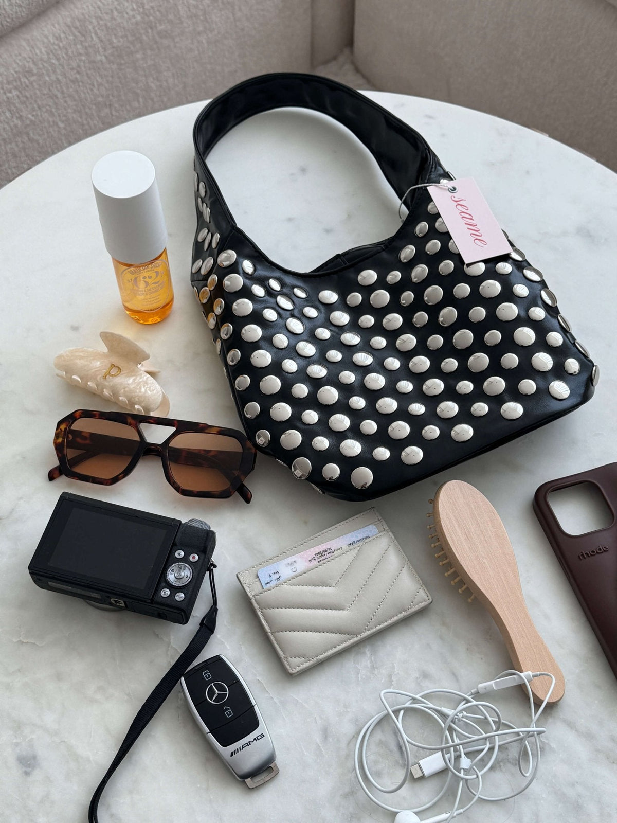 Alva Studded Emmer Tas