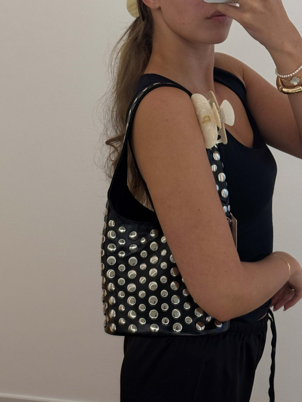 Alva Studded Emmer Tas