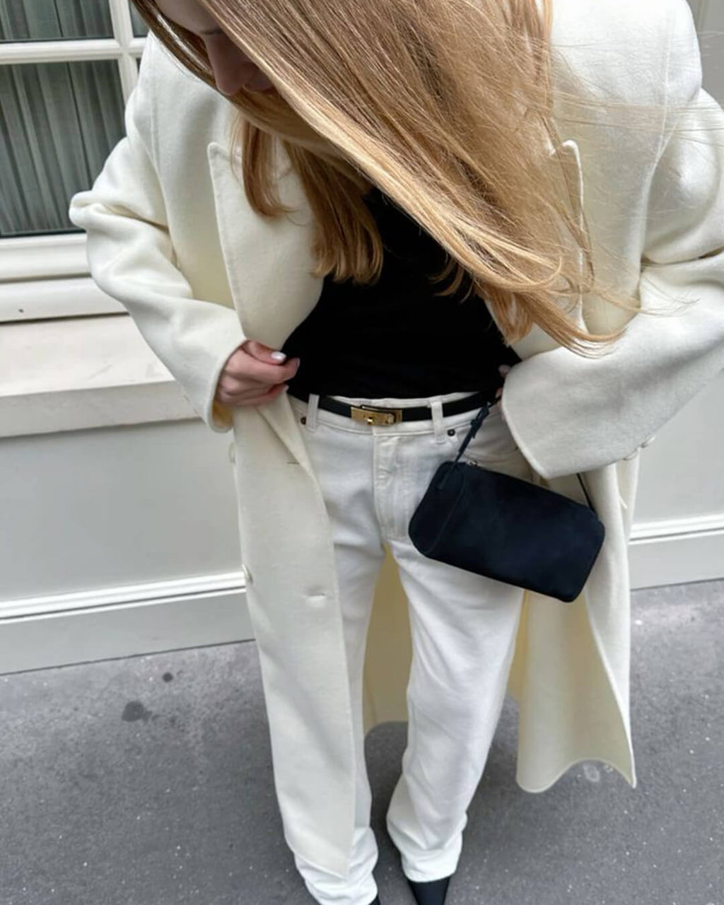 Ellaine Suède Mini Schoudertas