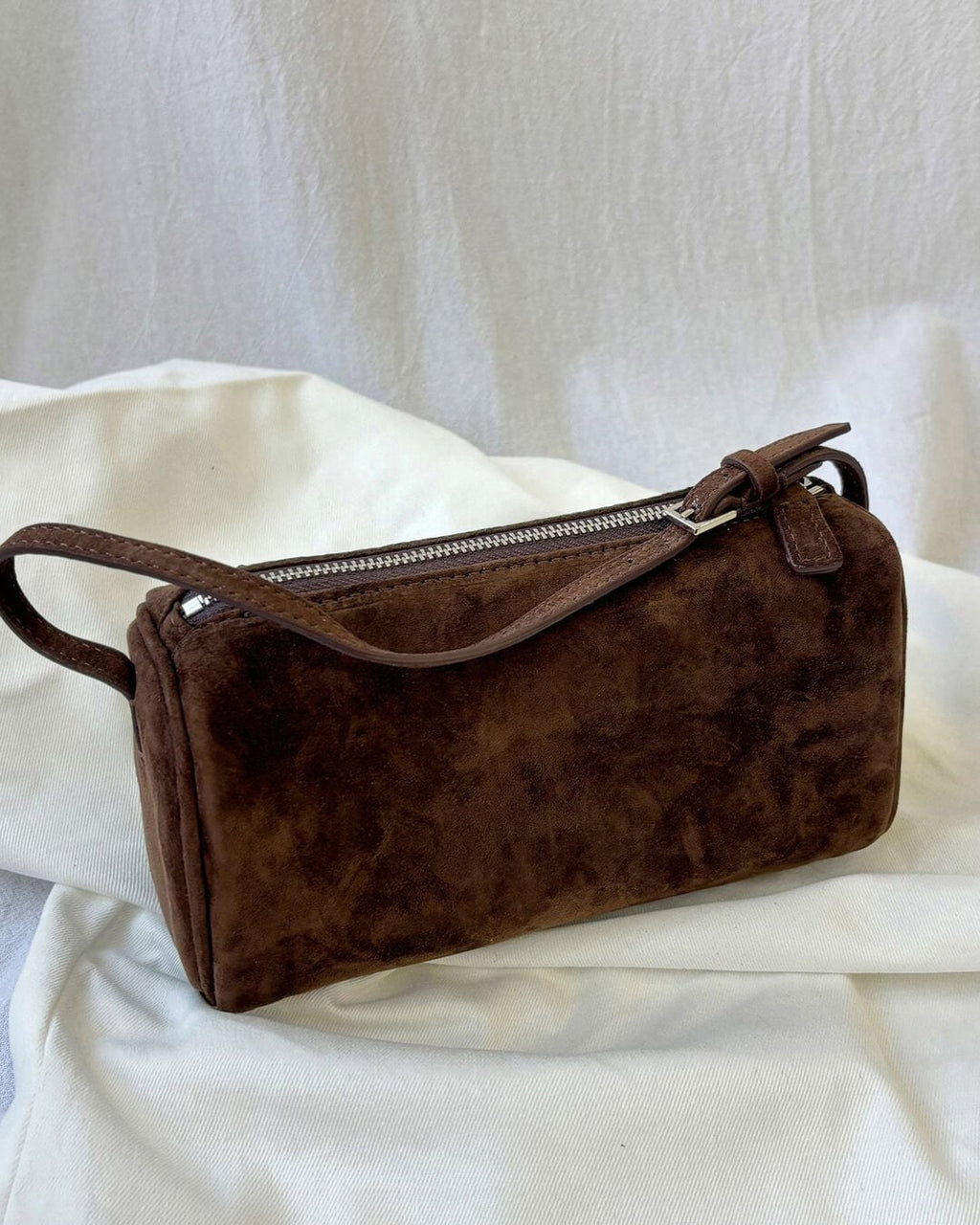 Ellaine Suède Mini Schoudertas