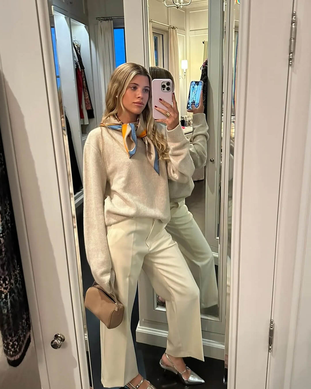 Ellaine Suède Mini Schoudertas