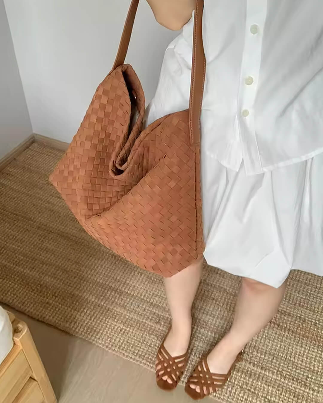 Marceline Suède Tote Tas