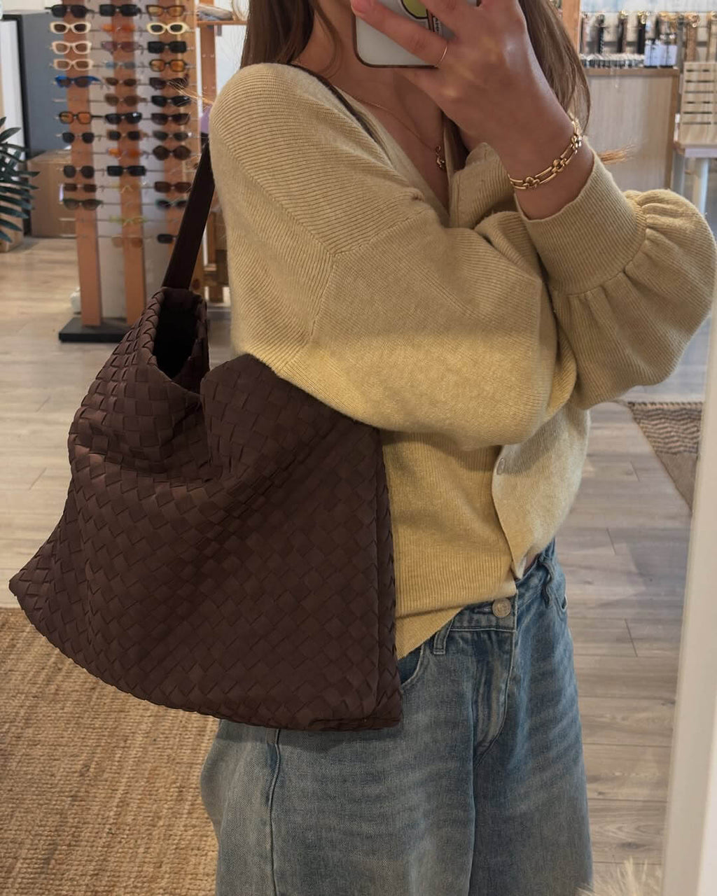Marceline Suède Tote Tas