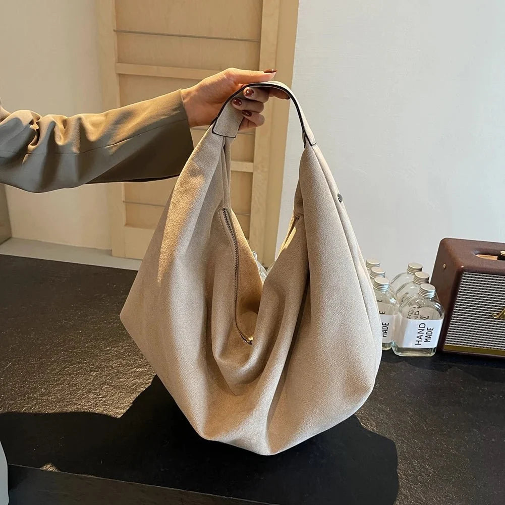 Odette Suède Hobo Handtas