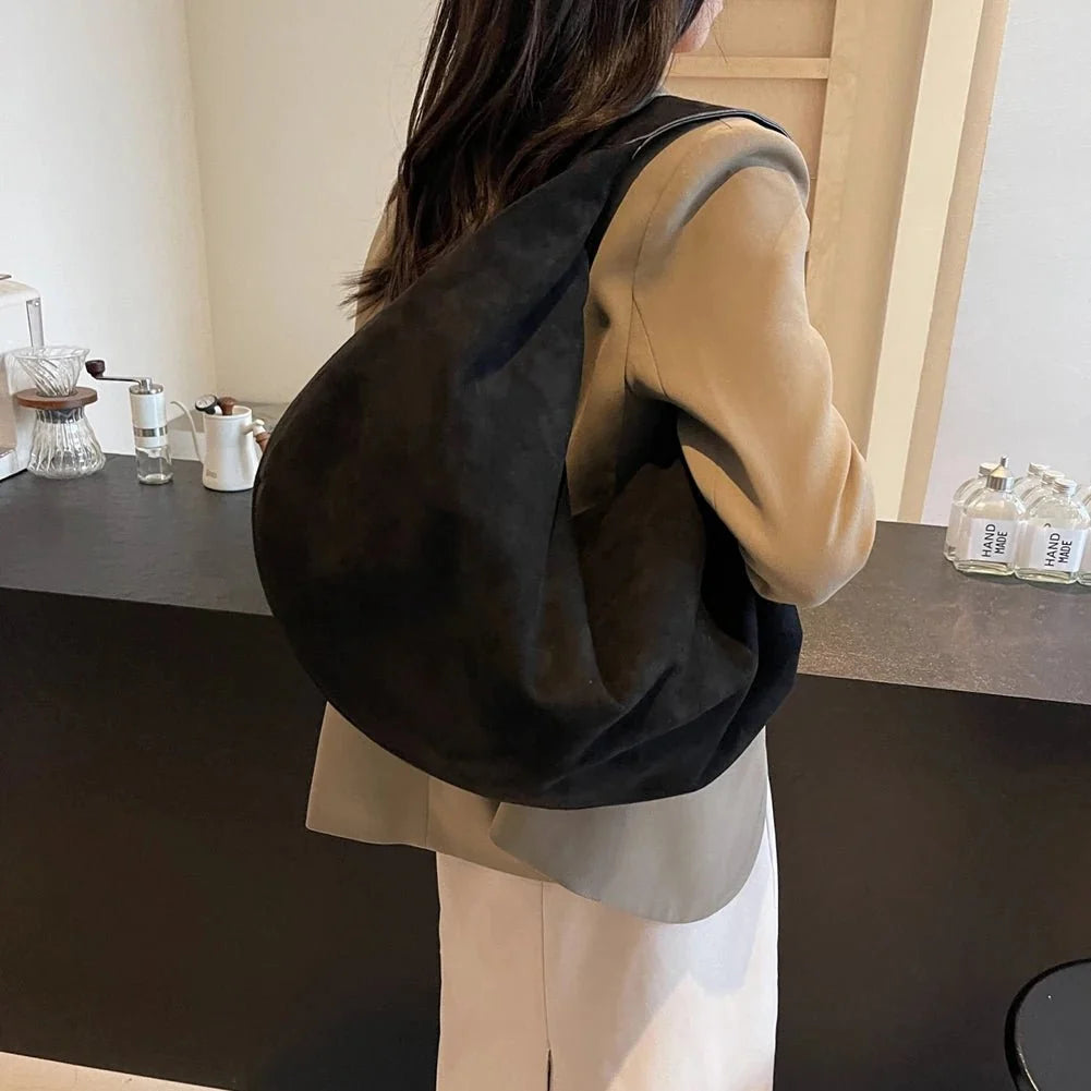 Odette Suède Hobo Handtas