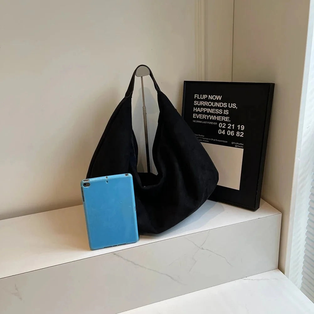 Odette Suède Hobo Handtas
