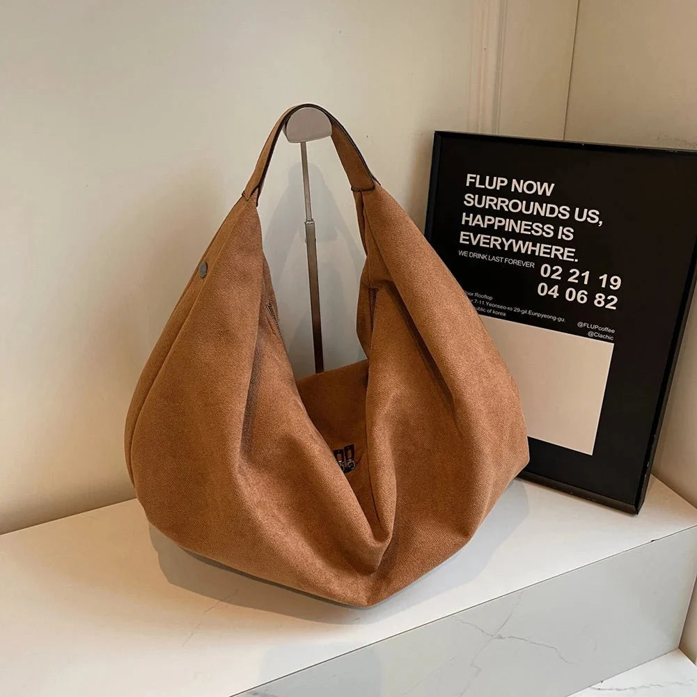 Odette Suède Hobo Handtas