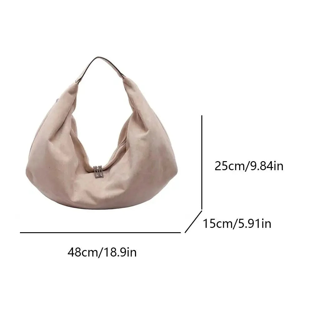 Odette Suède Hobo Handtas