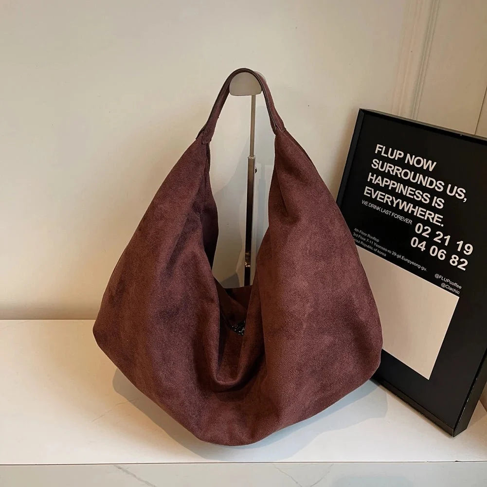 Odette Suède Hobo Handtas