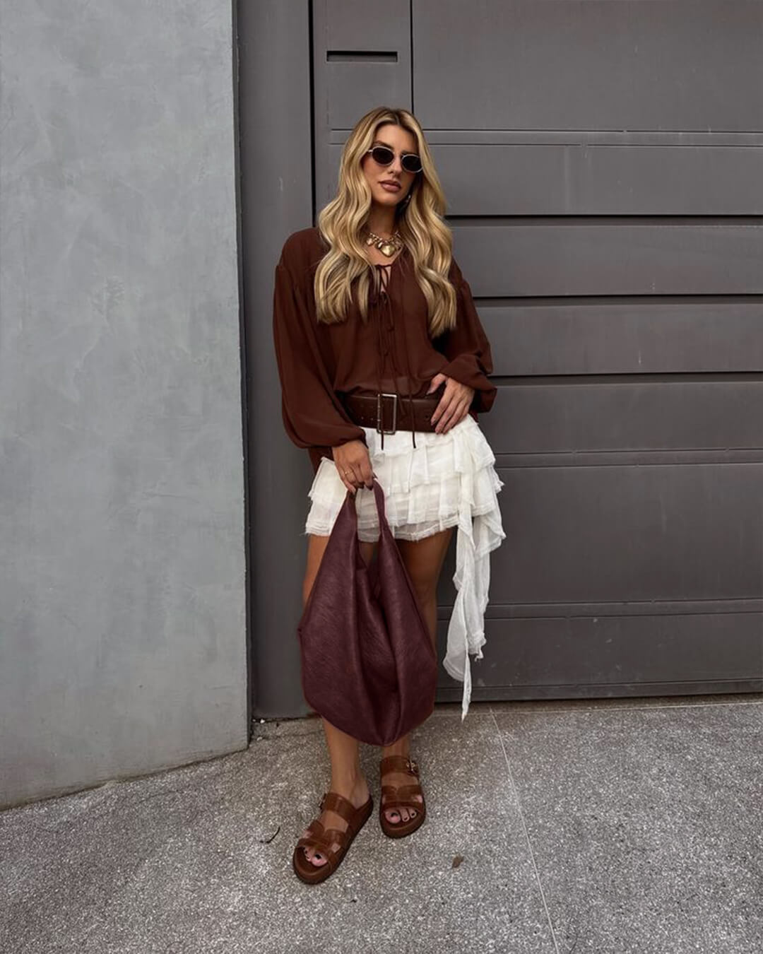 Romy Hobo Shopper Tas