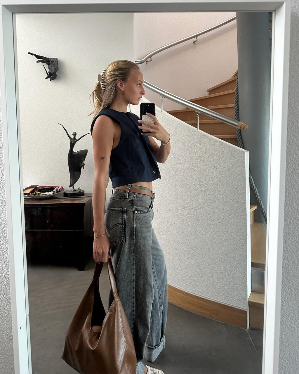Romy Hobo Shopper Tas
