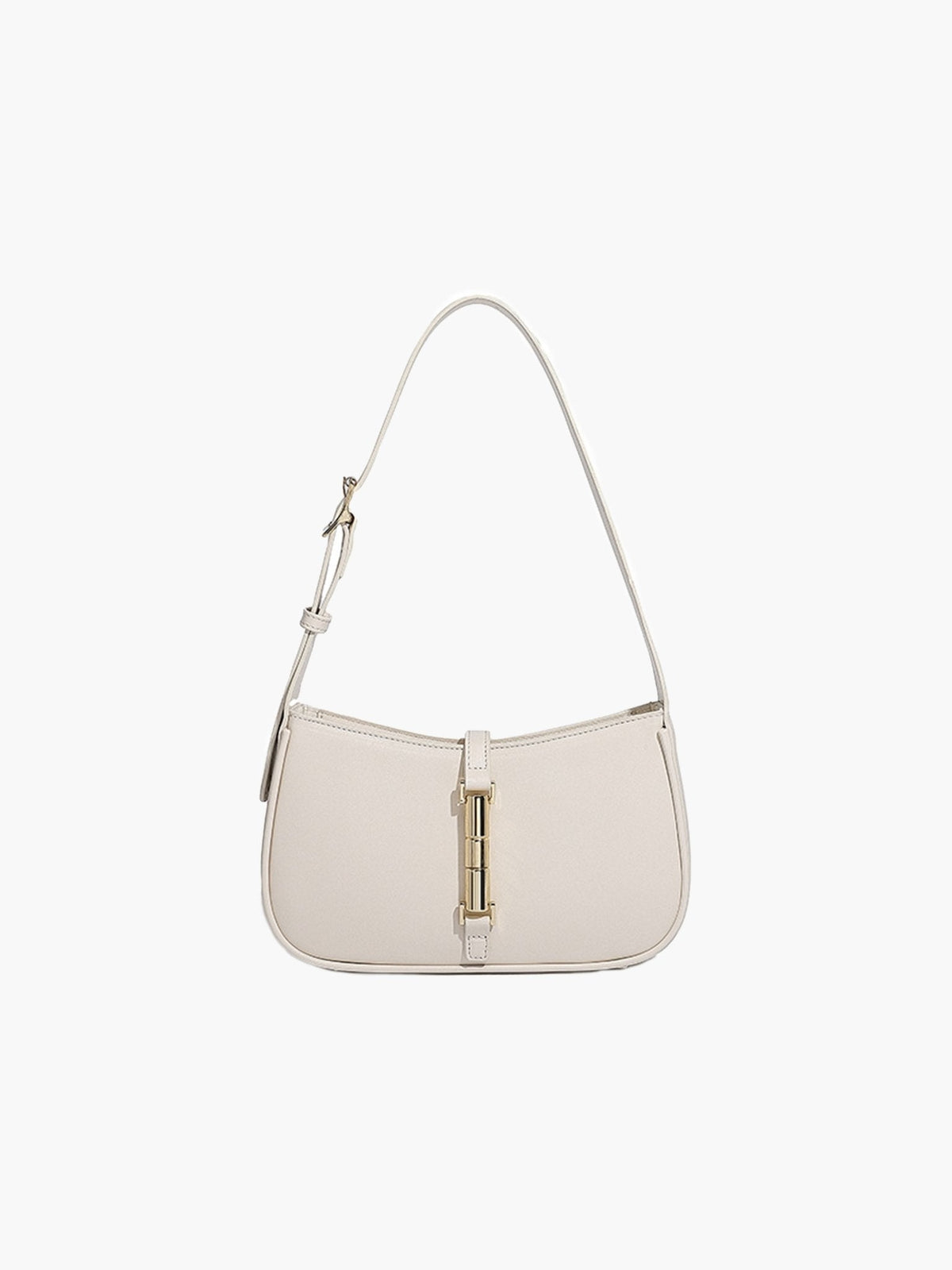 Roze clutch met bandje