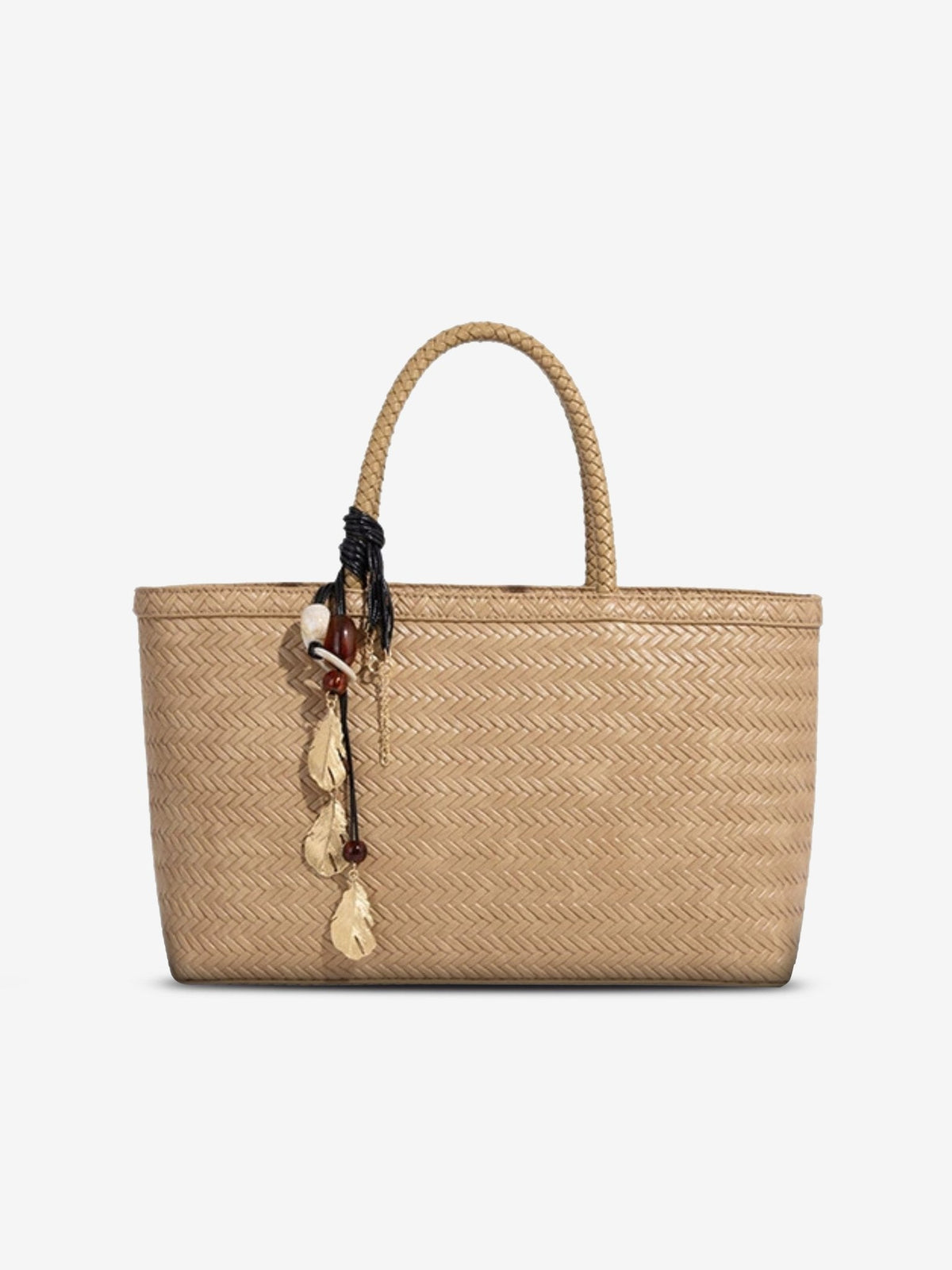 Isla Gevlochten Tote Tas