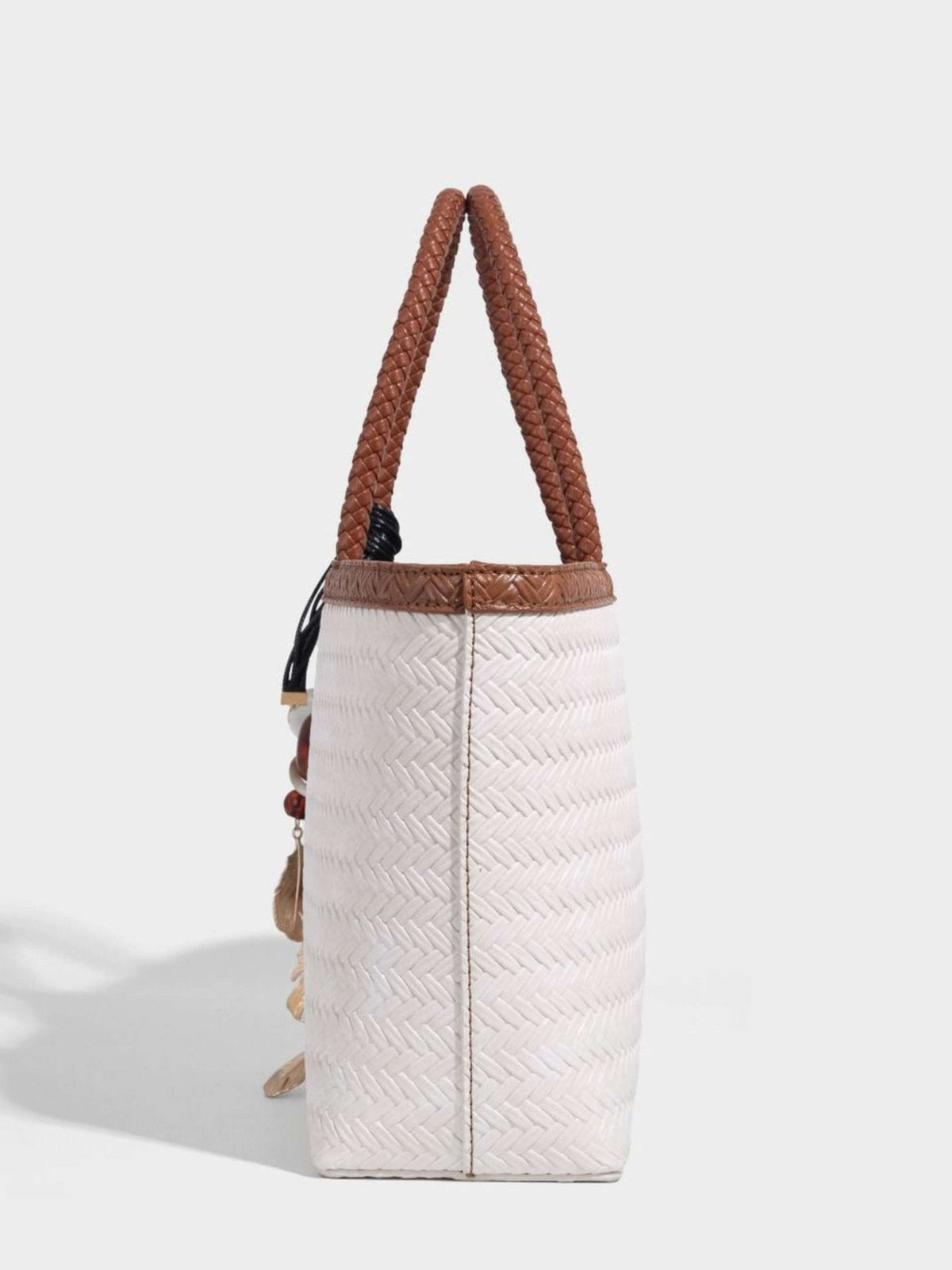Isla Gevlochten Tote Tas