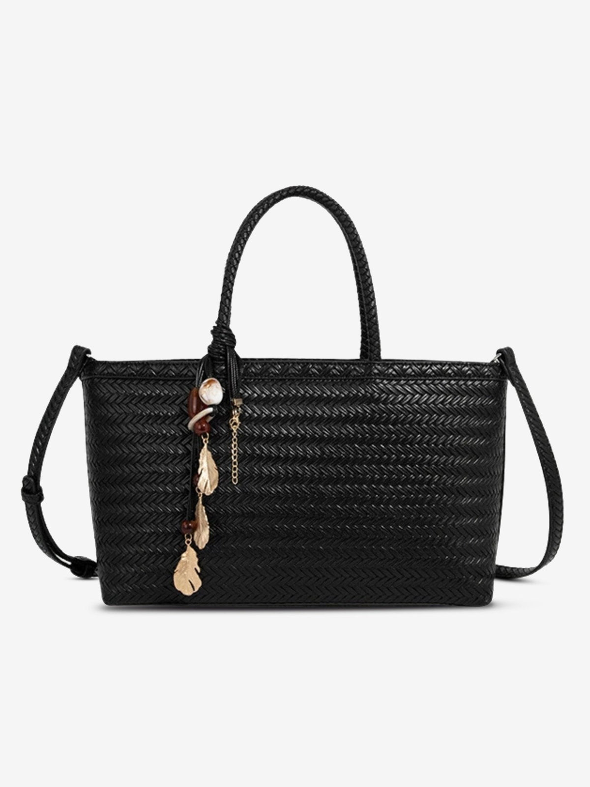 Isla Gevlochten Tote Tas