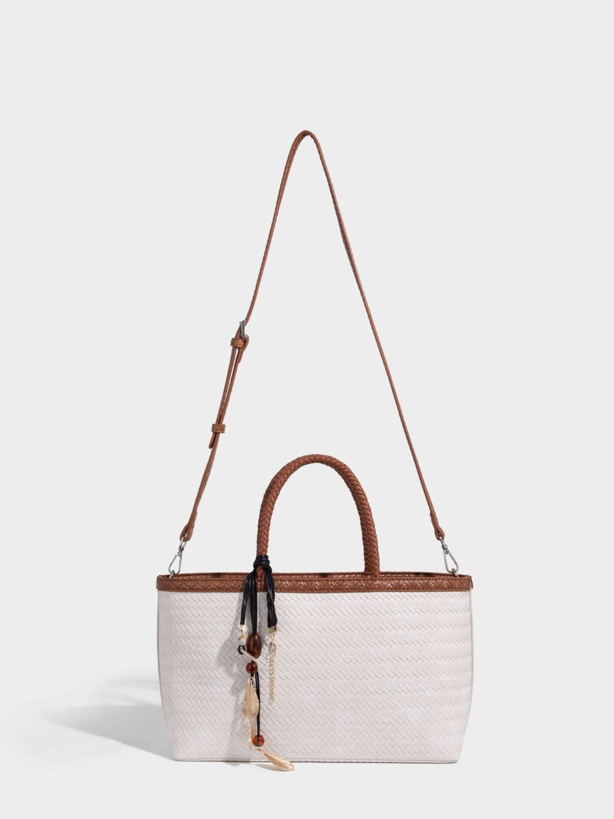 Isla Gevlochten Tote Tas
