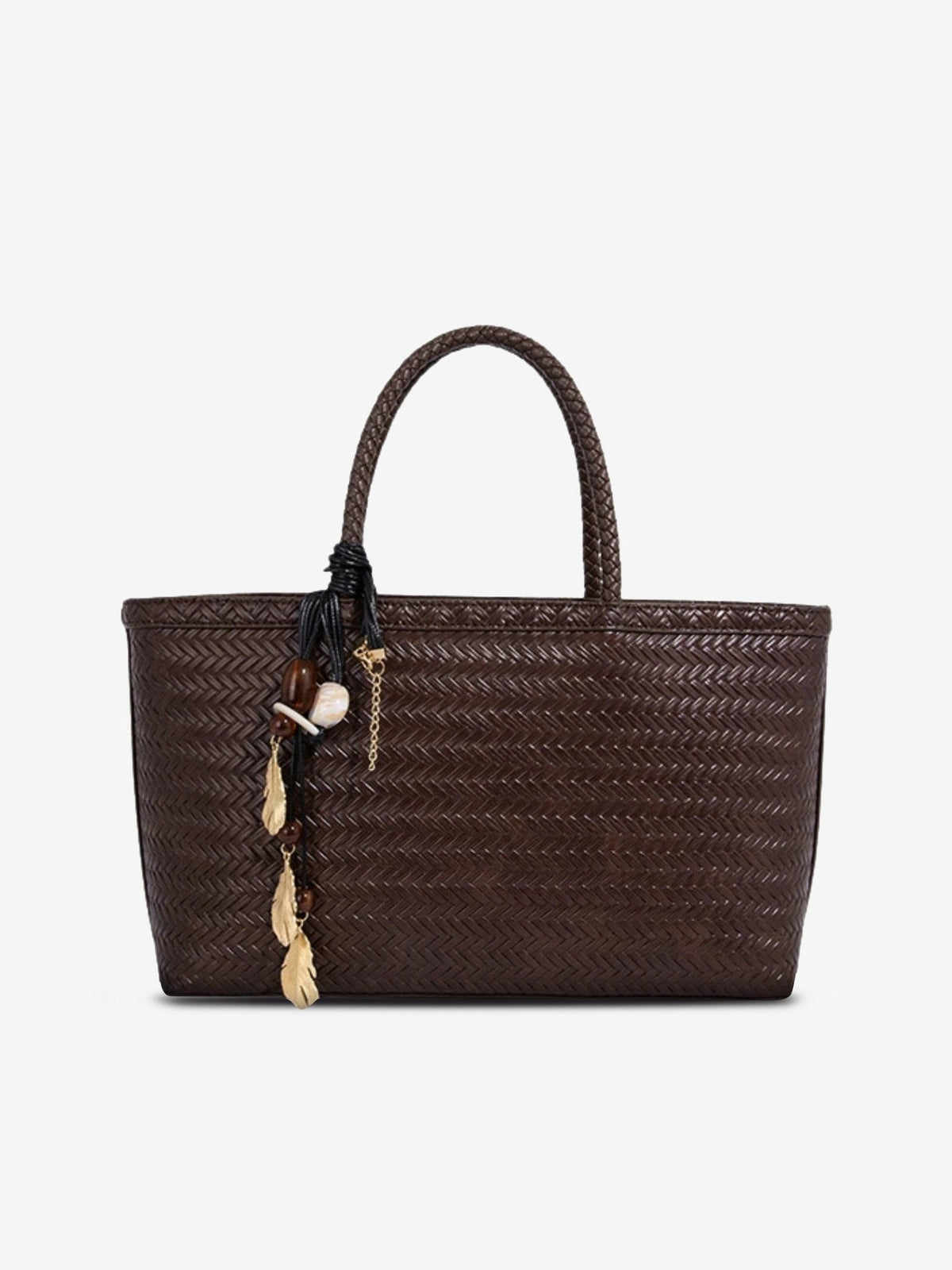 Isla Gevlochten Tote Tas