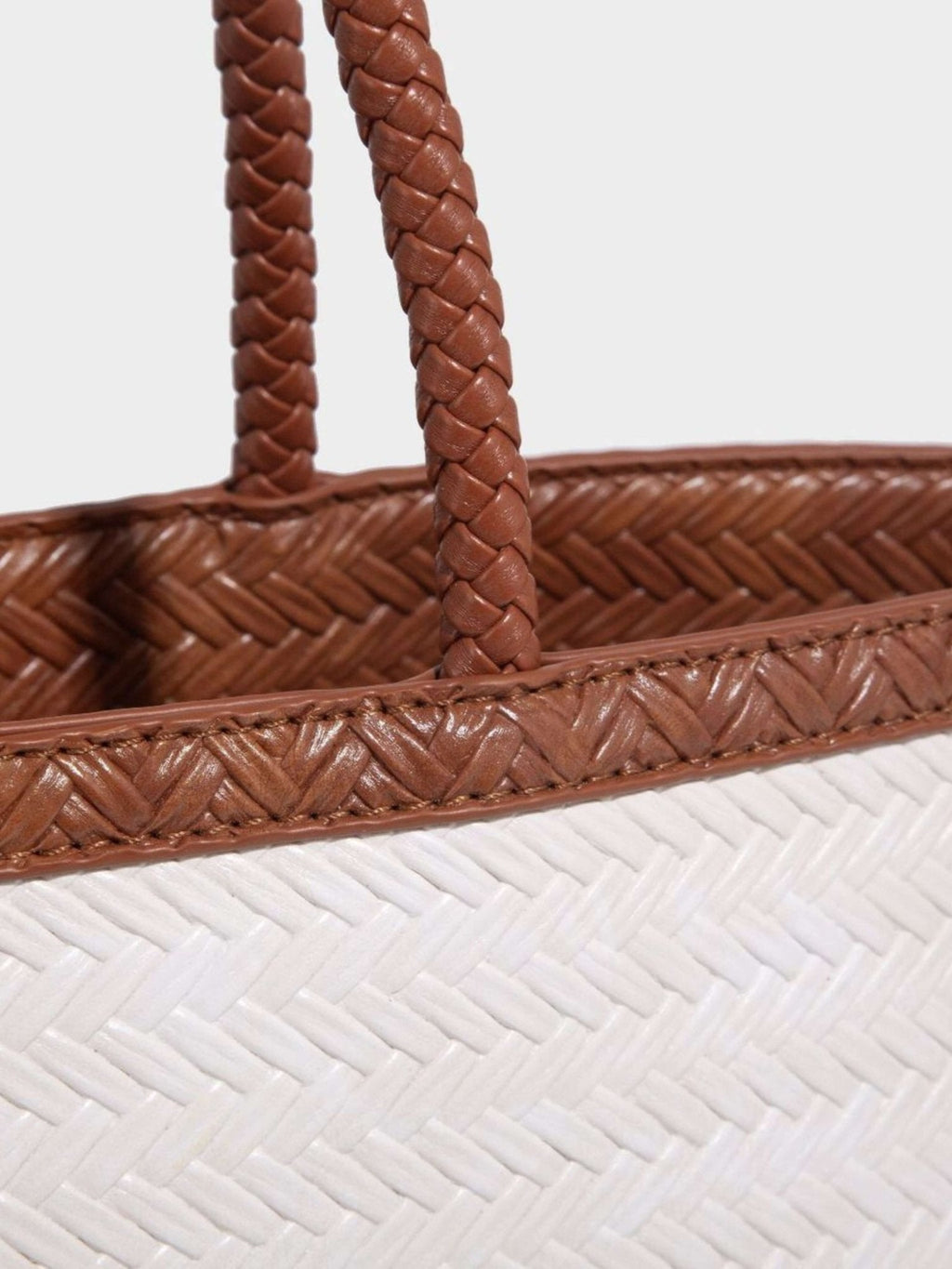 Isla Gevlochten Tote Tas