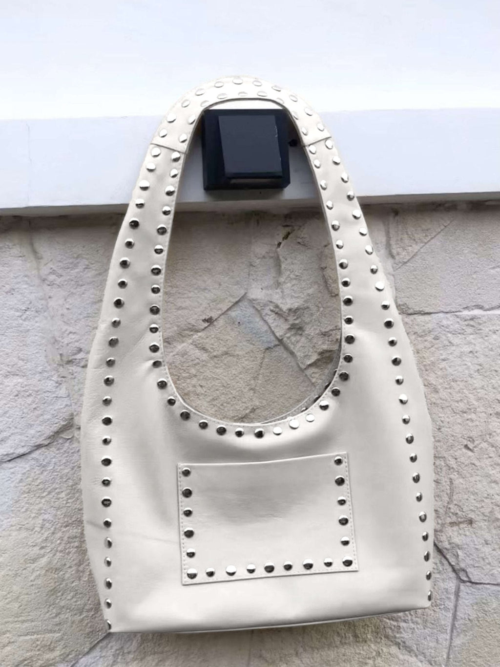 Stefani Studded Tote Tas