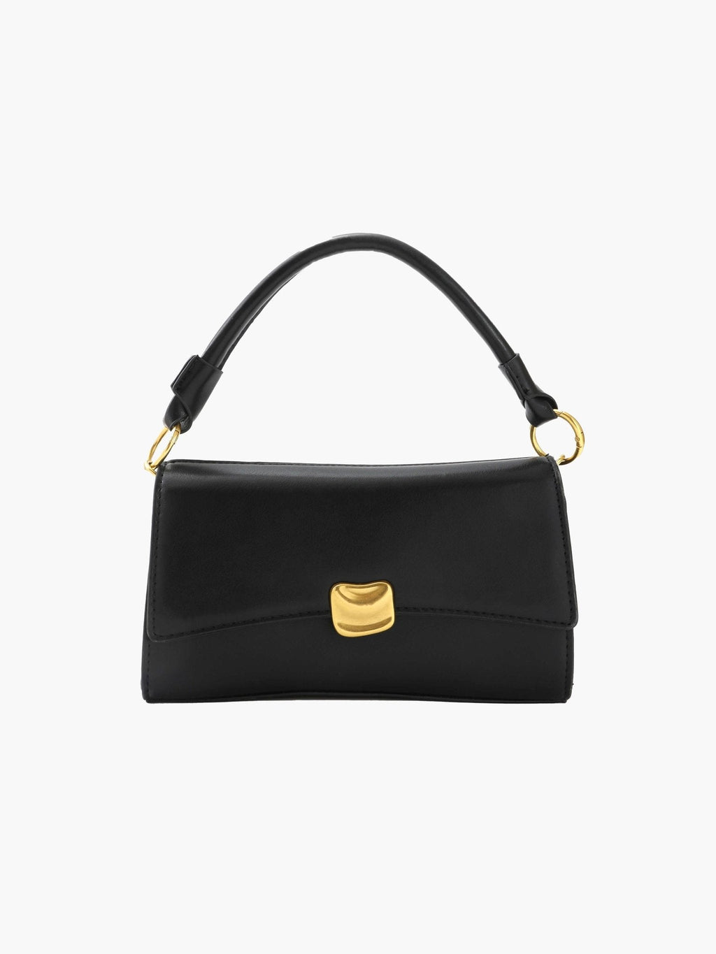 Paarse tas met handvat
